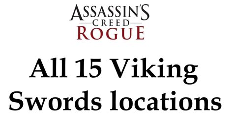 all viking swords ac rogue.